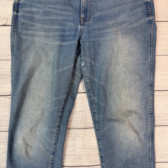 Madewell 10 High-Rise Skinny Crop Jeans Medium Wash Blue Size 30 - Picture 3 of 12